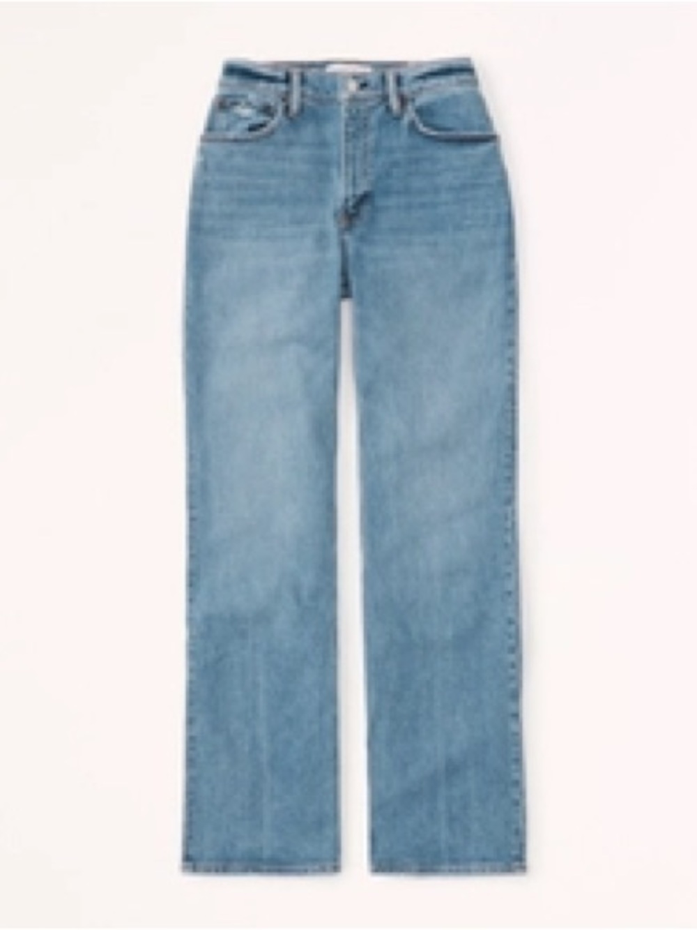 Abercrombie & Fitch Curve Love High Rise 90s Relaxed Jean